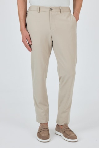 İmza Bej Esnek Yandan Cepli Casual Slim Fit Jogger Pantolon 1003250162 Bej