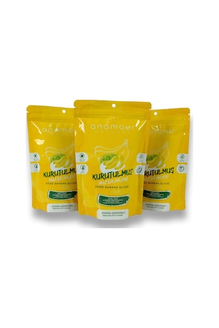 Anamour Natural Muz Kurusu 3 x 25 G