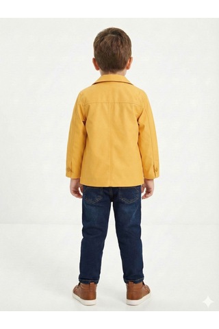 Xo Kids Erkek Çocuk 4lü Alt Üst Takım 2-5 Yaş 12201 Sarı