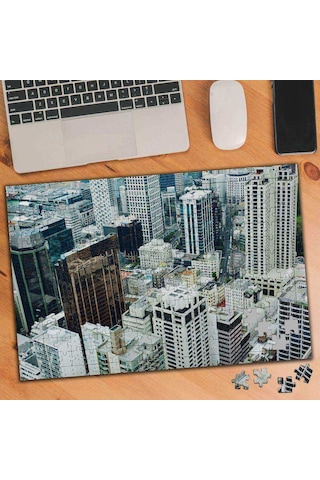 Şehrin Bina Hali 240 Parça Puzzle Yapboz-1246535