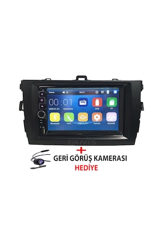 Toyota Corolla Double Teyp Multimedya Bt-Usb Dokunmatik Ekranlı