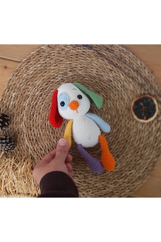 Amigurumi Köpek Oyuncak Çok Renkli