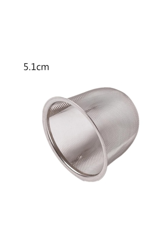 Jms Yeniden Kullanılabilir Paslanmaz Çelik Tel Örgü Çay Süzgeci Çaydanlık Çay Yaprağı 5.1cm