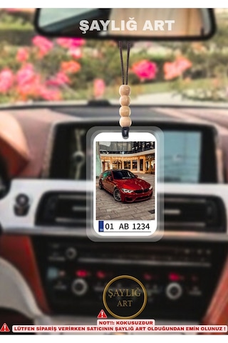 Kişiye Özel Fotoğraflı Araba Plaklaı Araç Dikiz Ayna Süsü Sevgiliye Hediyelik Aksesuar