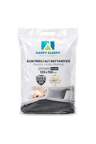 Elektrikli Battaniye Çift Kişilik 120x150 Cm Renkli