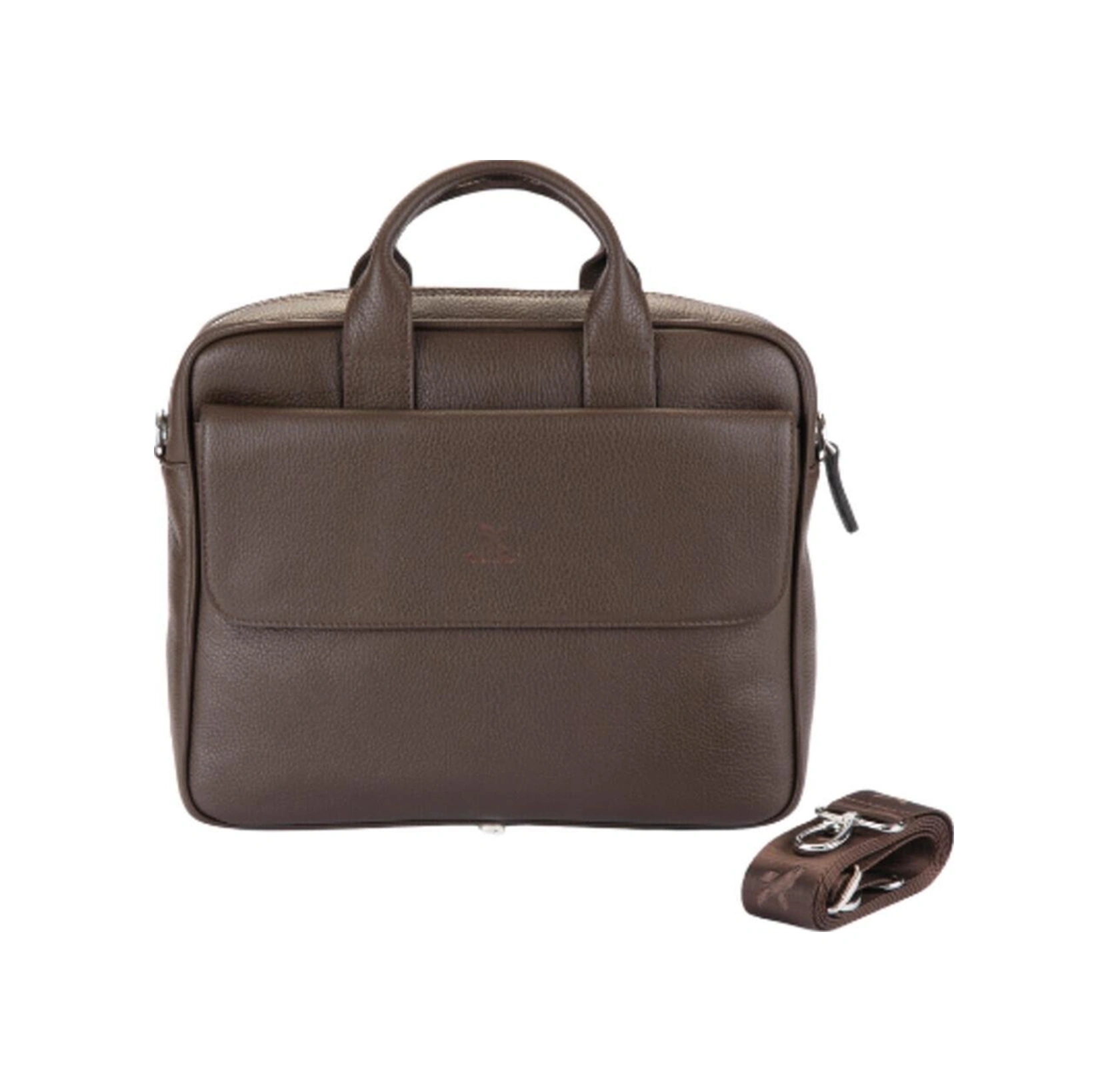 Hakiki Deri Laptop/evrak Çantası Kahverengi 724-02-113585 Siyah