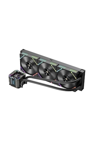 1st Player X Starship E X360e Mm Siyah Argb Dijital Ekran Am5 / Lga 1851 Işlemci Sivi Soğutucu