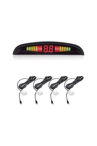 GPR AUTO PARTS TÜRKÇE KONUŞAN PARK SENSÖRÜ LED GÖSTERGELİ BEYAZ S