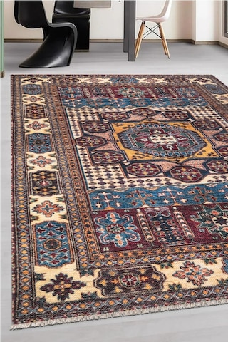 Kilimista Efes 2304 Kolay Temizlenen Dekoratif Yıkanılabilir Balkon Salon Halısı Mutfak Halısı Kilim Yolluk Çok Renkli