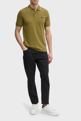Calvin Klein Erkek Polo Yaka T Shirt K10k112751 Lht Haki Haki