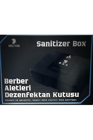 Hector Santitizer Box - Berber Aletleri Dezenfektan Kutusu Ve Organizer