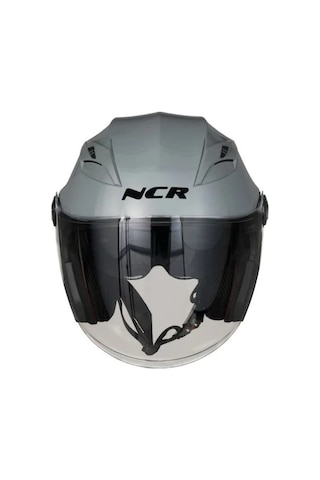 Ncr 708 Ece 22/06 Belgeli Çenesiz Kask Nardo Gri