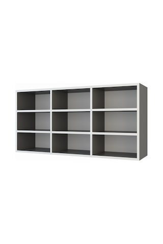Kenzlife hazır mutfak hortus22 gri 060*120*22 banyo dolabı raflı kapaksız arkalıklı