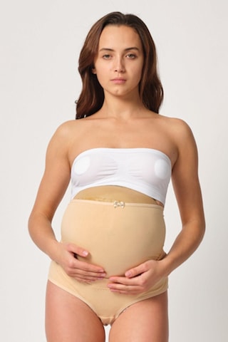 Emay Mı 2825 Cotton Hamile Karın Destekleyici Slip Korse Ten