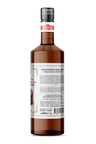 Nish Çikolatalı Kurabiye Aromalı Şurup 700 Ml - Pet Şişe