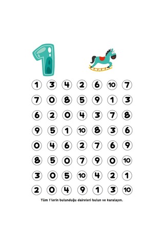 Okul Öncesi Sayılar Matematiğe Giriş Yaz-sil Kitabı