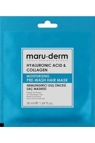 Maruderm Hyalüronik Asit Ve Kolajen Duş Öncesi Saç Maskesi 50 Ml