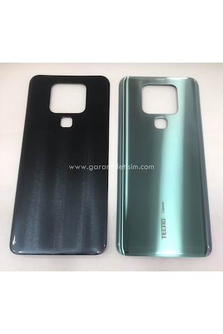 Tecno Camon 16 Ce7j Arka Kapak Pil Kapağı - Siyah