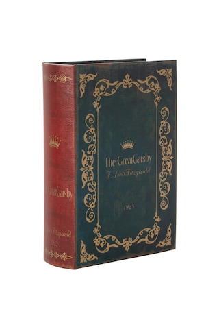 Mudo Home The Great Gatsby Kitap Kutu 19x7x27 Cm 696123