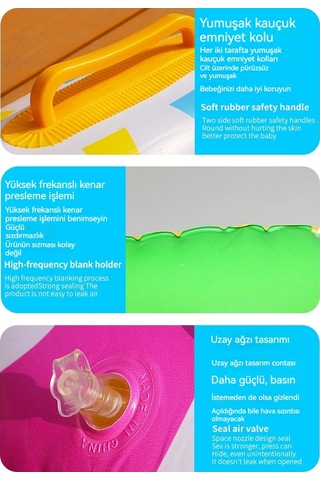 Ikkb Çocuk Su Şişme Hayvan Zebra Gezintisi