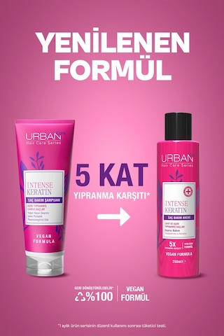 Intense Keratin Aşırı Yıpranmış Saçlara Özel Saç Bakım Kremi 250ml-vegan