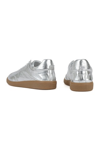 Ziya Kadın Hakiki Deri Sneaker 1611035z6414 Gümüş 1611035z6414 991 36