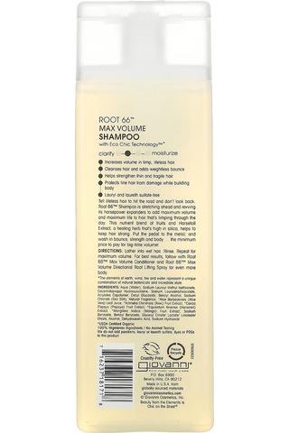 Giovanni Root 66 Hacimlendirici Şampuan 250ml Tüm Saçlar