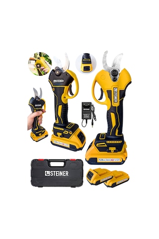 Steiner 128 Vf 10 Ah Çift Akülü Dijital Göstergeli Dal Kesme