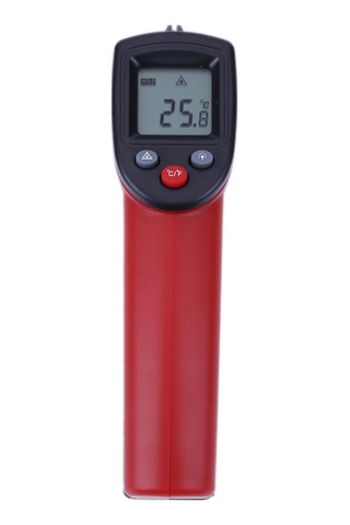 Dianziye Endüstriyel Isı Ölçer -50 C/+380 C, Dokunsuz Ölçüm, Lcd Ekranlı, 12:1 Mesafe Oranı, Pil Hariç Plastik, Çok Renk Seçeneği
