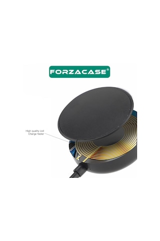 Forzacase Samsung Galaxy Uyumlu Watch 6 Serileri İçin Usb Manyetik Şarj Kablosu - Fc017 Siyah