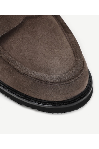 Yargıcı Düz Deri Loafer 25ykay4102p 025 VIZON