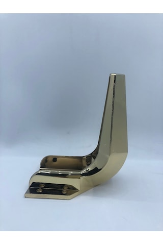 PLASTİK,15 CM GOLD KAPLAMA,KOLTUK,MOBİLYA AYAĞI (4 ADET)