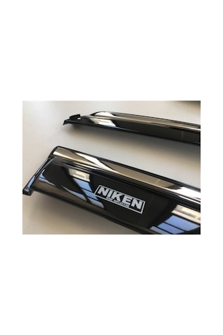Dacia Duster 2024-2025 Uyumlu Kromlu Cam Rüzgarlığı 4'lü Mugen Uyumlu