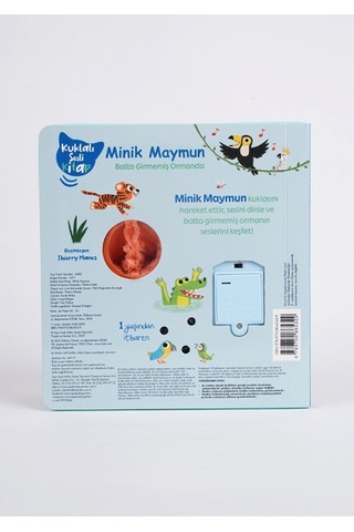 Kuklalı Sesli Kitap - Minik Maymun Balta Girmemiş Ormanda