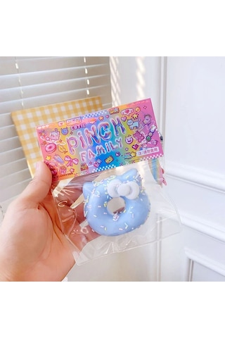 Kedi Kulaklı Donut Sukuşi Taba SquishyOyuncağı Hellokitty Sukuşi Kedi Patisis Oyuncağı Diğer