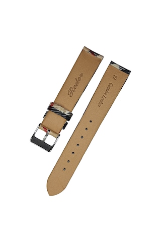 Burberry Bu9118 Modeli Kumaş Yüzeyli Saat Kordonu