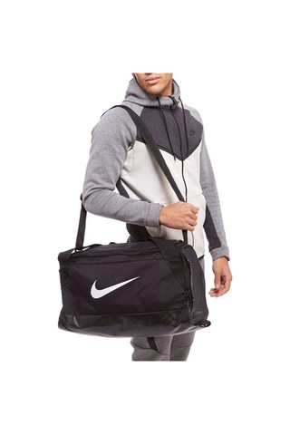 Nike Brasilia Unisex S Siyah Günlük Stil Spor Çanta Dm3976-010 V1-siyah Siyah