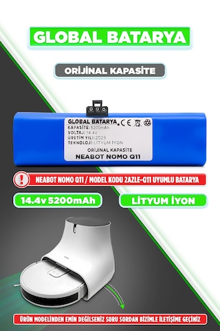 Neabot Nomo Q11 Batarya 5200mah