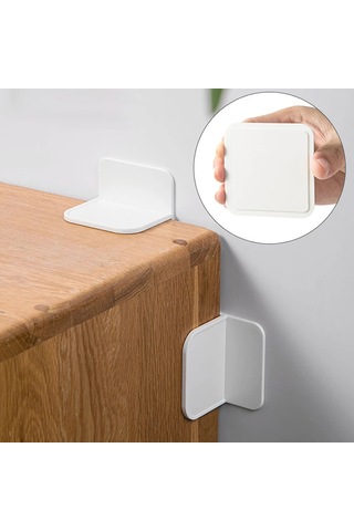 Sones 7x5.5cm Dolap Bölme Tutucu Çocuk Güvenliği Koruması Devrilme Önleyici Çit Sabitleyici Çok Renkli