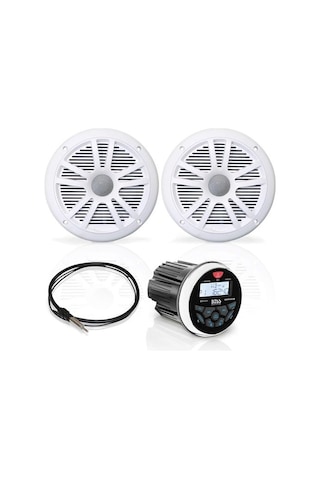 Boss Audio Systems Mckgb350W.6 Usb Aux Girişli Bluetoothlu Hoparlörlü Marin Teyp Seti