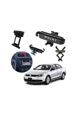 Vw Jetta Araca Özel Cep Telefon Tutacağı Robotik Oynar Başlıklı 2011 - 2014 Arası Profesyonel Ürün