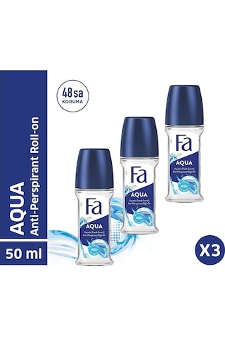 Fa Aqua Roll-On Deodorant 3 x 50 ML
