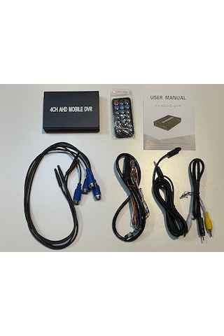 Unique UQ-402DVR-AHD 4 Ch Analog & Ahd Mobil DVR 128 GB Maksimum