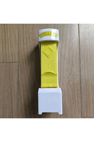 Elmpaly 1 Adet Pratik Manuel Tereyağı Dilimleyici Peynir Avokado İçin Dayanıklı Plastik Mutfak Aleti Paslanmaz Çelik Bıçak Ahşap