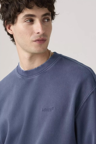 Levi's Erkek Bisiklet Yaka Mavi Sweatshirt - A9244 0002 Mavi