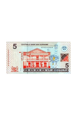 Suriname 5 Dolar Çil