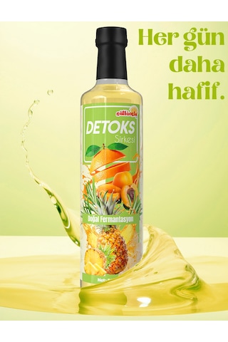 Güllüoğlu Detoks Sirkesi X 3 Adet 525 Ml