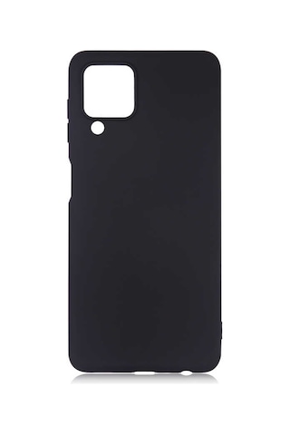 Zore Samsung Galaxy Uyumlu A22 4g Kılıf Omsy Premier Silikon Kapak - Siyah