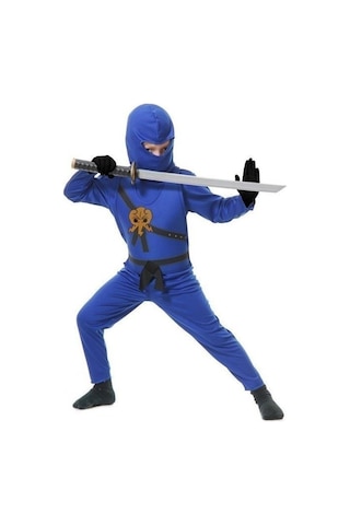 Kostümsarayı Ninjago Mavi Ninja Kostümü
