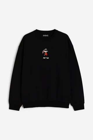 Ogc Bugs & Lola Kombin Sweatshirt Siyah
